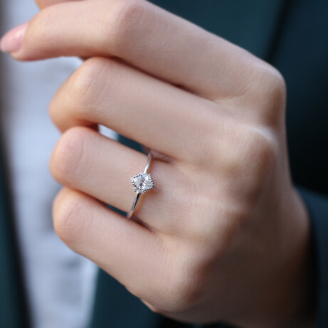 0.35 Karat Vintage Elis Pırlanta Yüzük 