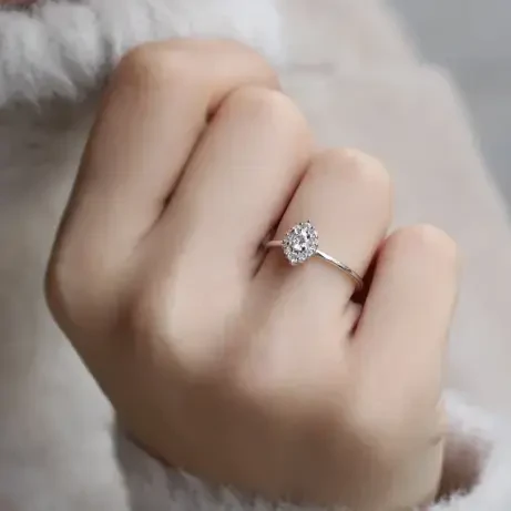 0.35 Karat Vintage Lina Tasarım Pırlanta Yüzük - 3