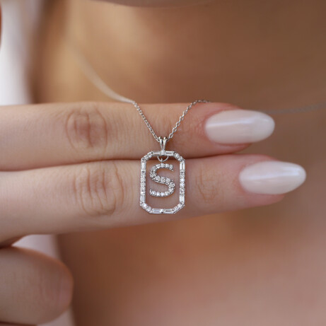 0.45 CT Özel Tasarım Pırlanta Kolye - 