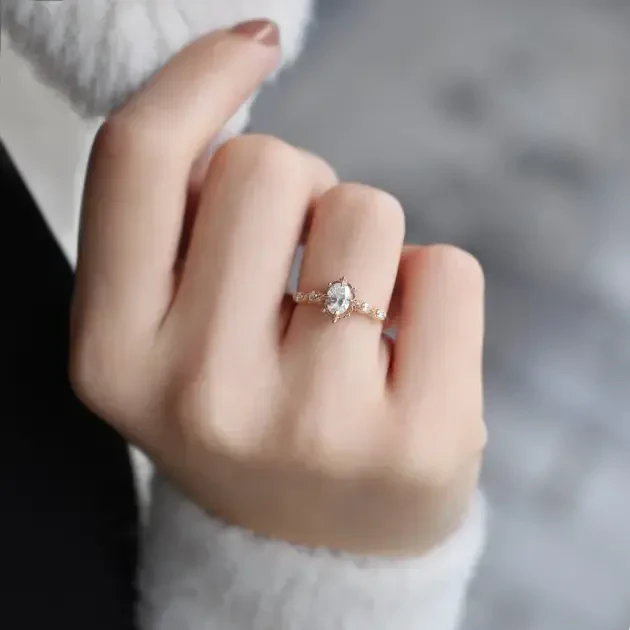 0.50 CT Vintage Aria Pırlanta Yüzük - 