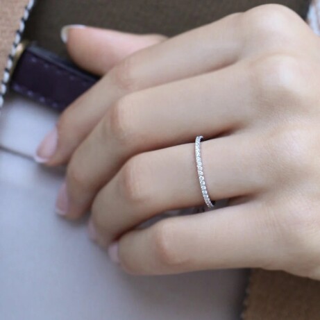 0.60 Karat Pırlanta Tamtur Yüzük - 