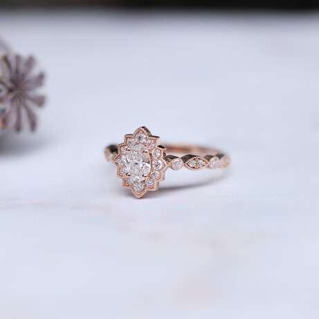 0.65 Karat Vintage Venice Pırlanta Yüzük - 