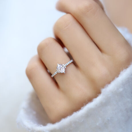 0.80 Karat Vintage Elis Pırlanta Yüzük - 2