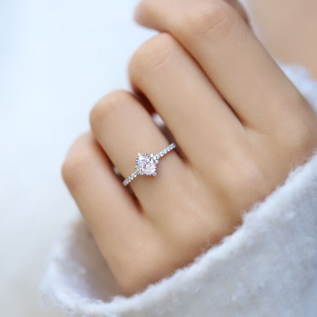 0.80 Karat Vintage Elis Pırlanta Yüzük - 2