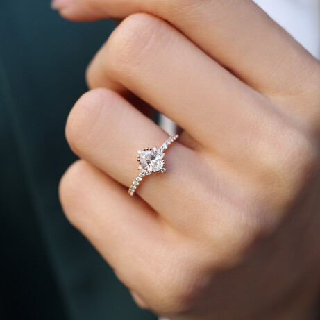 0.80 Karat Vintage Elis Pırlanta Yüzük - 2