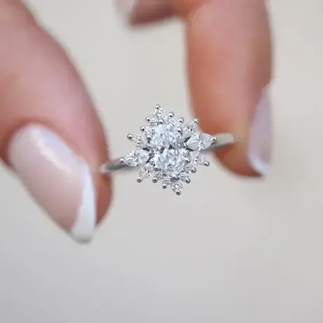 0.85 Karat Özel Tasarım Artemis Pırlanta Yüzük - 1