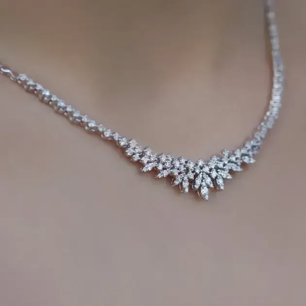 1.80 Karat Özel Tasarım Pırlanta Gerdanlık - 2