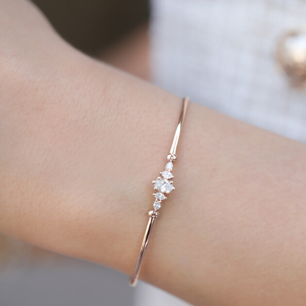 1.00 CT Tasarım Diana Pırlanta Set - 3