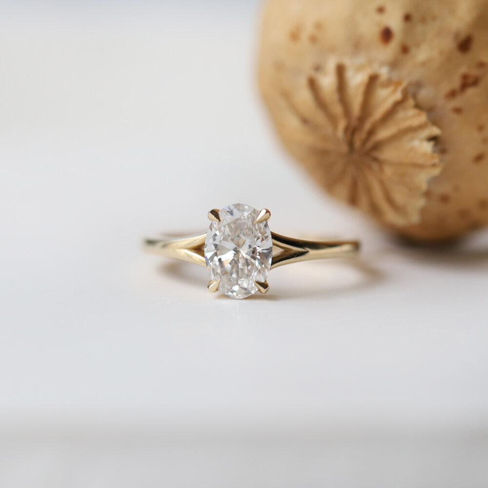 1.00 Karat F SI2 GIA Sertifikalı Loren Pırlanta Yüzük - 1