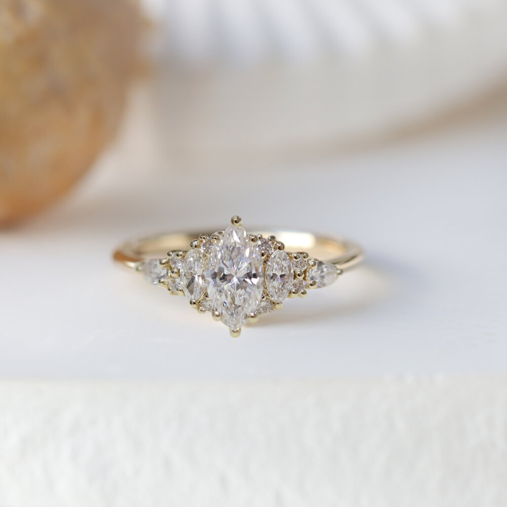 1.00 Karat F SI2 GIA Sertifikalı Maia Pırlanta Yüzük - 1