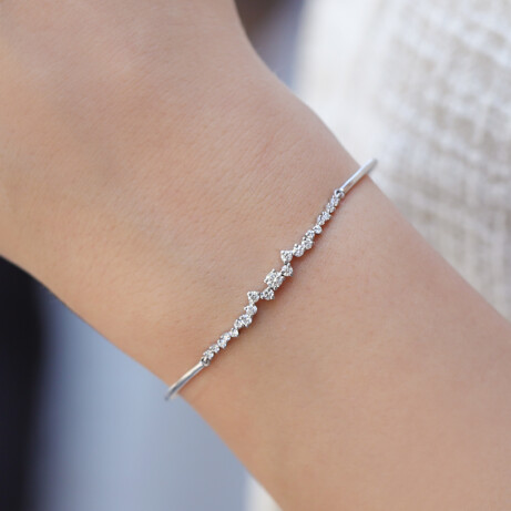 1.50 Karat Tasarım Pırlanta Asimetri Set - 3