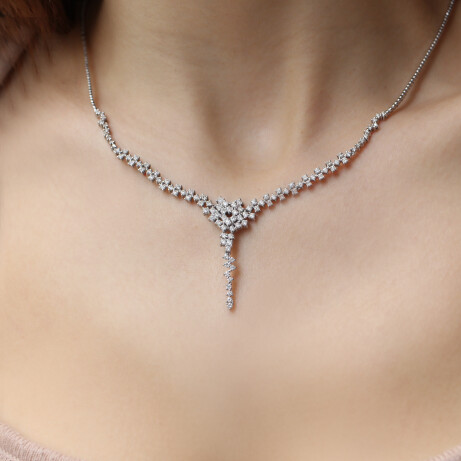 2.40 CT Özel Tasarım Pırlanta Gerdanlık - 