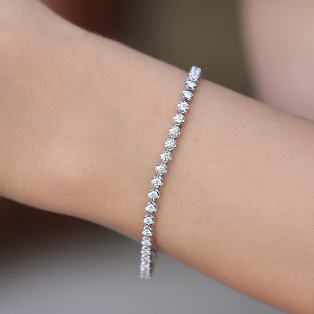 8.50 CT Suyolu Pırlanta Set - 3