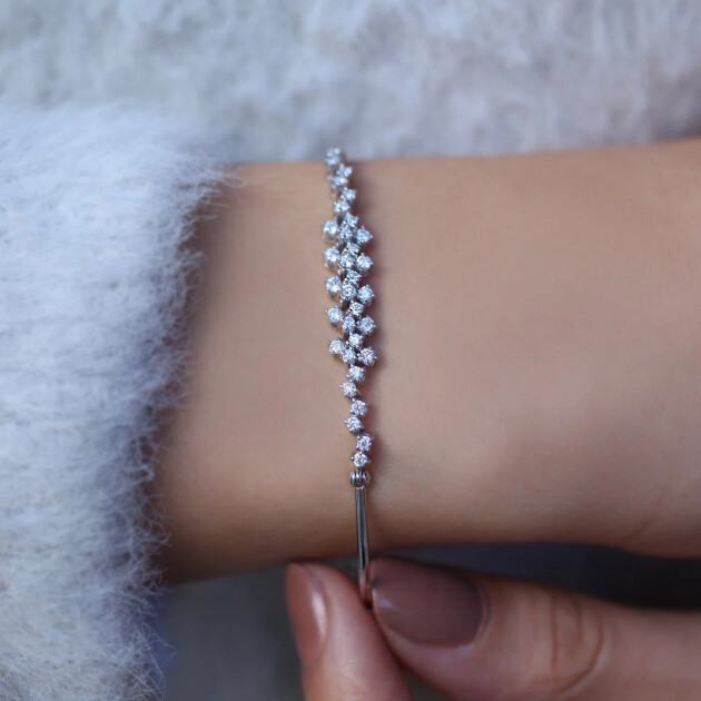 Özel Tasarım Pırlanta Bileklik - 