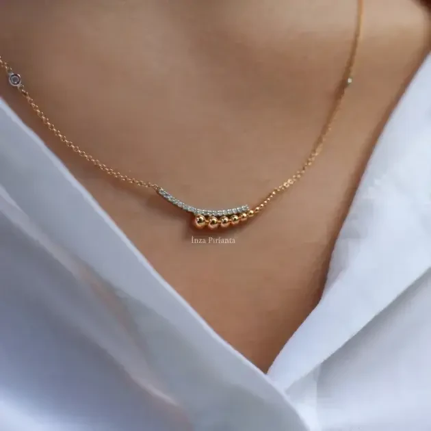 Özel Tasarım Pırlanta Kolye - 