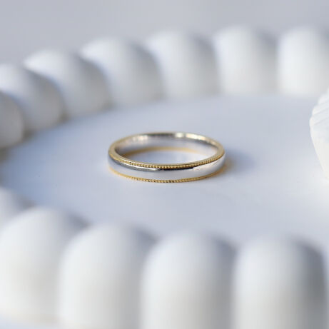 14 Ayar Altın Tasarım Alyans - 